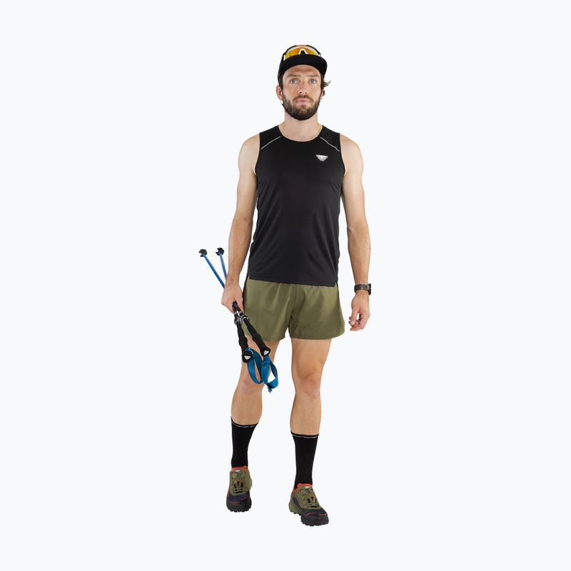Футболка для бігу чоловіча DYNAFIT Sky Tank black out