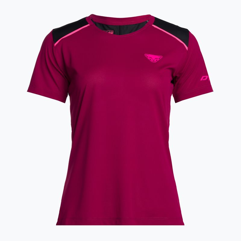Футболка для бігу жіноча DYNAFIT Sky beet red 3