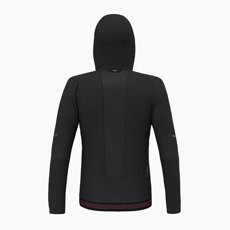 Чоловічий трекінговий світшот Salewa Pedroc PL Hooded black out 2