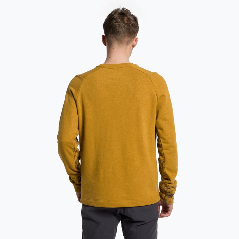 Кофта трекінгова чоловіча Salewa Lavaredo Hemp Pullover коричнева 00-0000028547 3