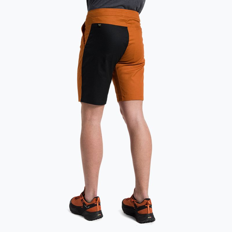 Шорти для скелелазіння чоловічі Salewa Lavaredo Hemp Ripstop коричневі 00-0000028552 3