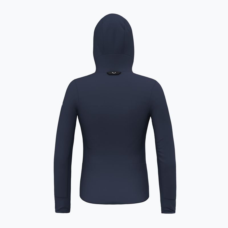 Кофта трекінгова жіноча Salewa Agner Polarlite Hooded синя 00-0000028558 9