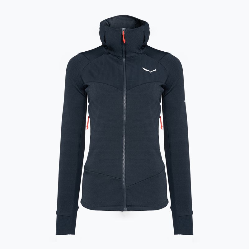 Кофта трекінгова жіноча Salewa Agner Polarlite Hooded синя 00-0000028558 3