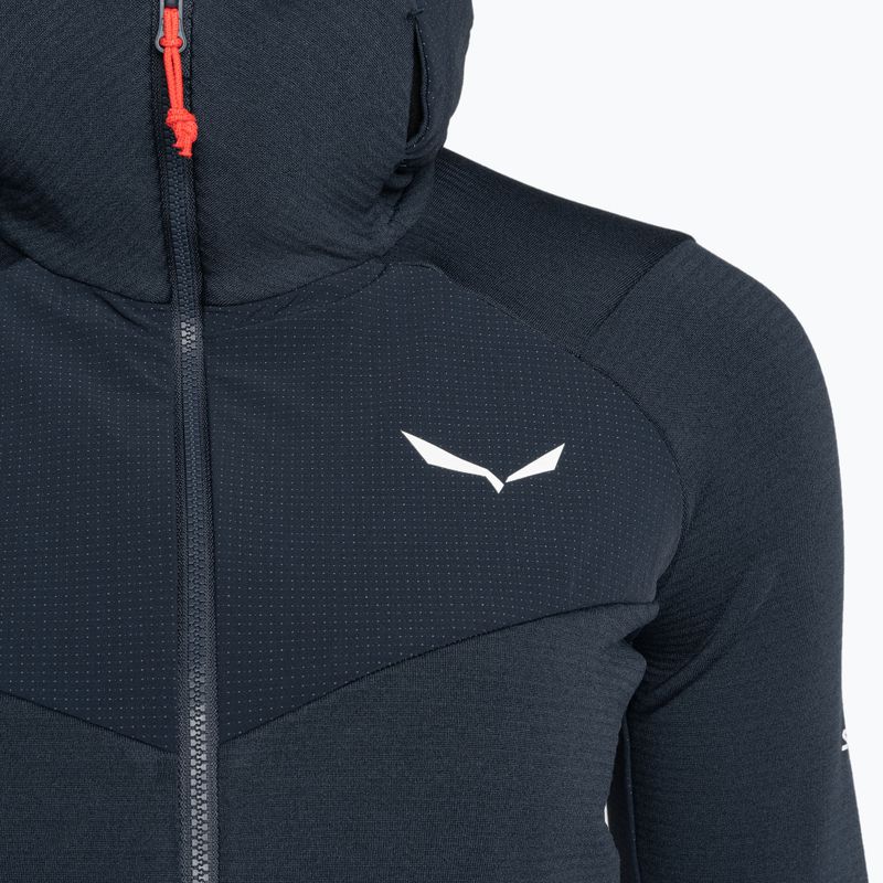 Кофта трекінгова жіноча Salewa Agner Polarlite Hooded синя 00-0000028558 5