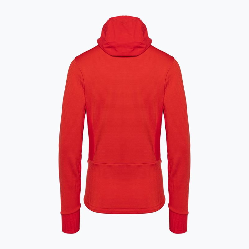 Кофта трекінгова жіноча Salewa Agner Polarlite Hooded червона 00-0000028558 2