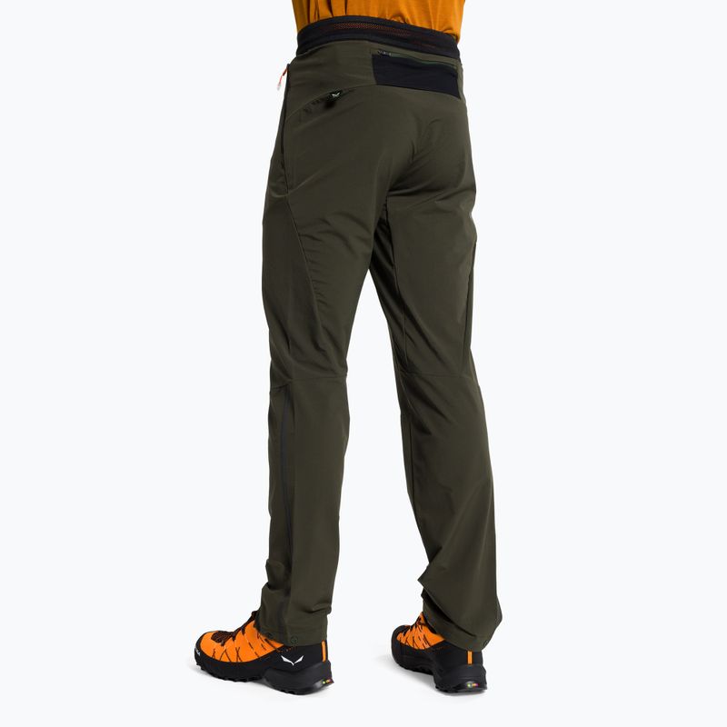 Штани трекінгові чоловічі Salewa Pedroc 4 DST зелені 00-0000028591 3