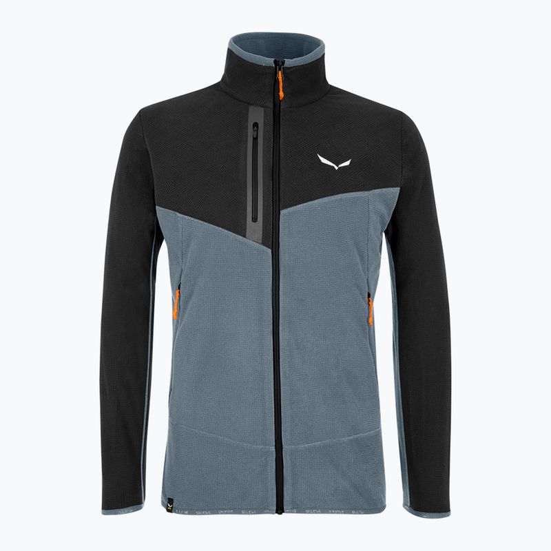 Кофта флісова чоловіча Salewa Paganella PL блакитно-сіра 00-0000027924 4