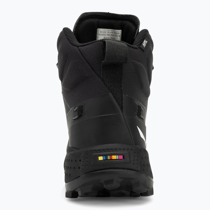 Жіночі трекінгові черевики Salewa Pedroc Pro Mid Ptx black / black 6