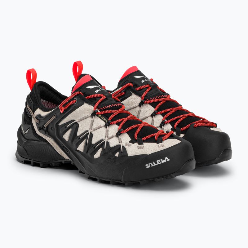 Взуття підхідне жіноче Salewa Wildfire Edge GTX бежево-чорне 00-0000061376 4