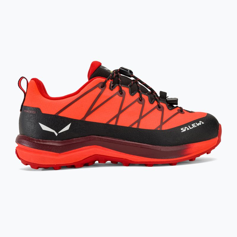 Дитячі трекінгові черевики Salewa Wildfire 2 Ptx fluo coral.syrah 2