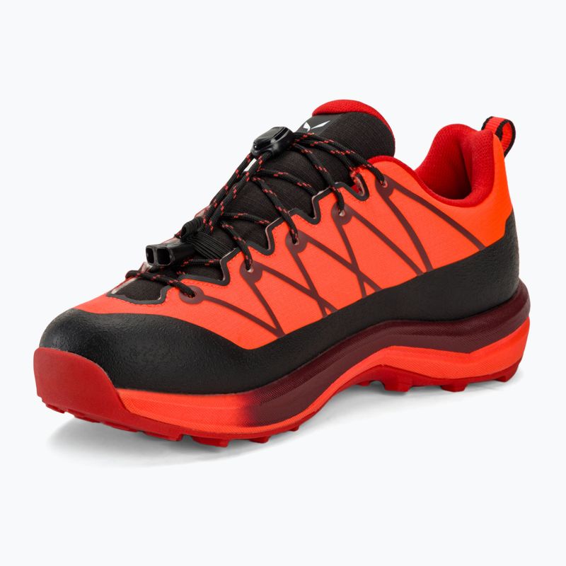 Дитячі трекінгові черевики Salewa Wildfire 2 Ptx fluo coral.syrah 7