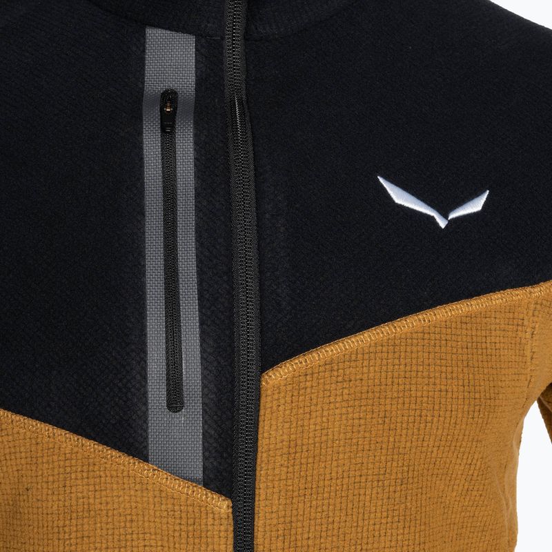 Кофта флісова чоловіча Salewa Paganella PL golden brown 3