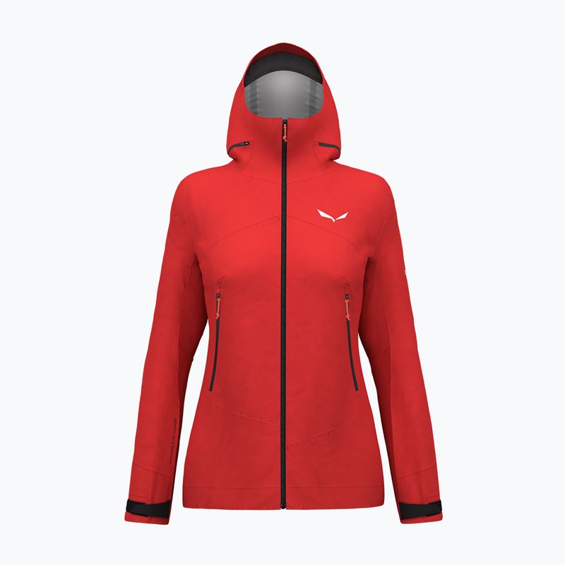 Жіноча дощова куртка Salewa Ortles GTX 3L flame