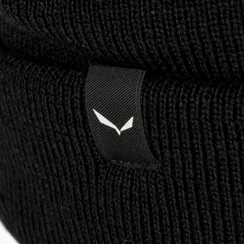 Шапка зимова Salewa Puez Am Beanie black out 4