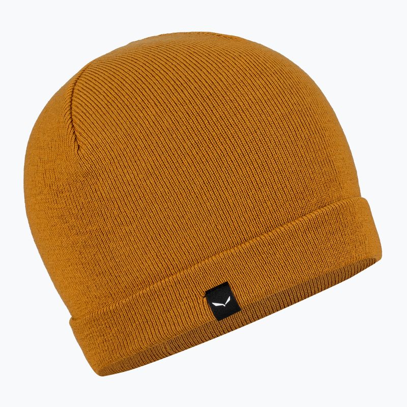 Шапка зимова Salewa Puez Am Beanie golden brown 6