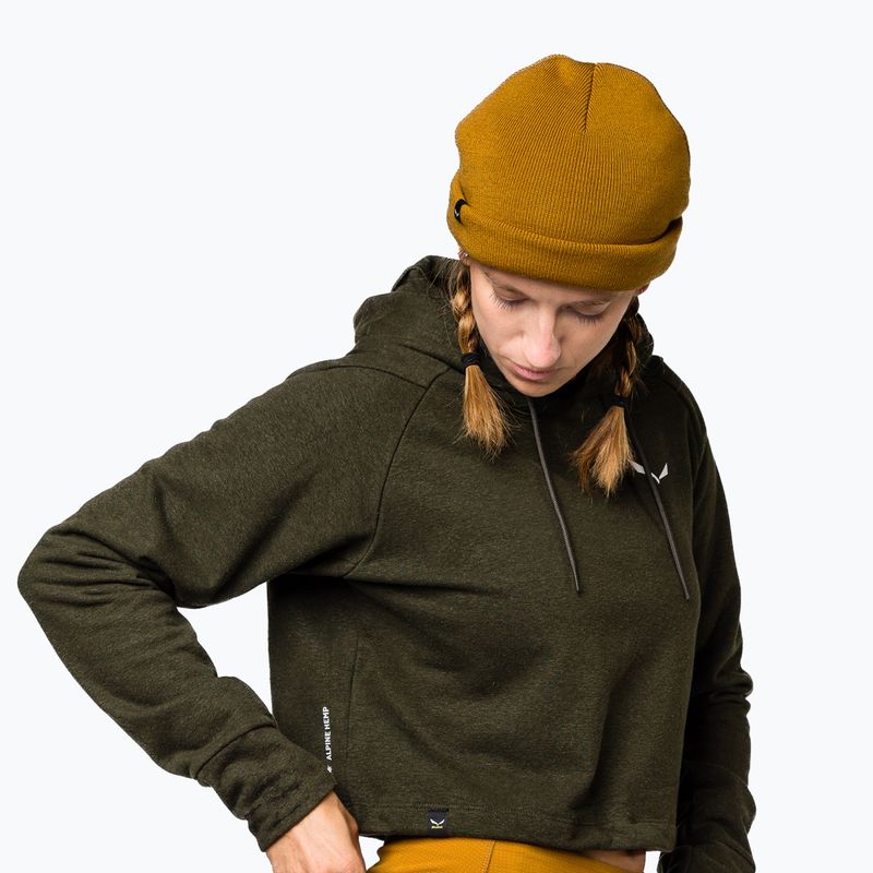 Шапка зимова Salewa Puez Am Beanie golden brown 7