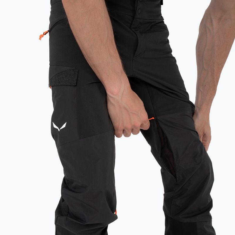 Штани для  скітуру чоловічі Salewa Sella Dst Hyb black out 5
