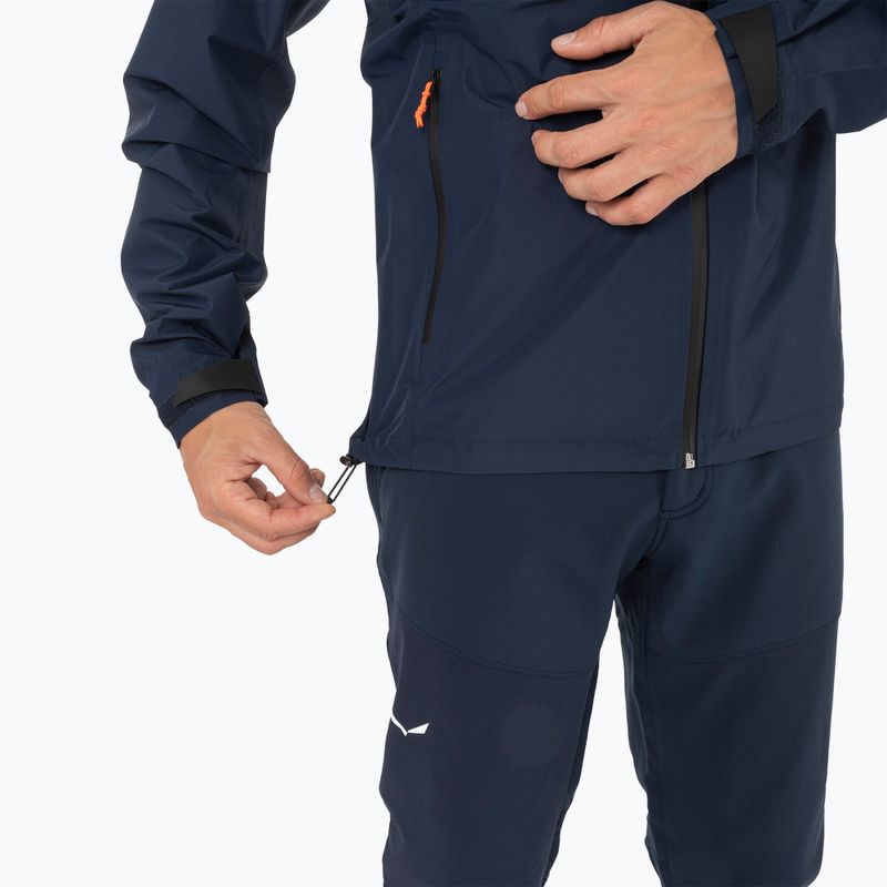 Чоловіча дощова куртка Salewa Puez Aqua 4 PTX 2.5L navy blazer/0910 7
