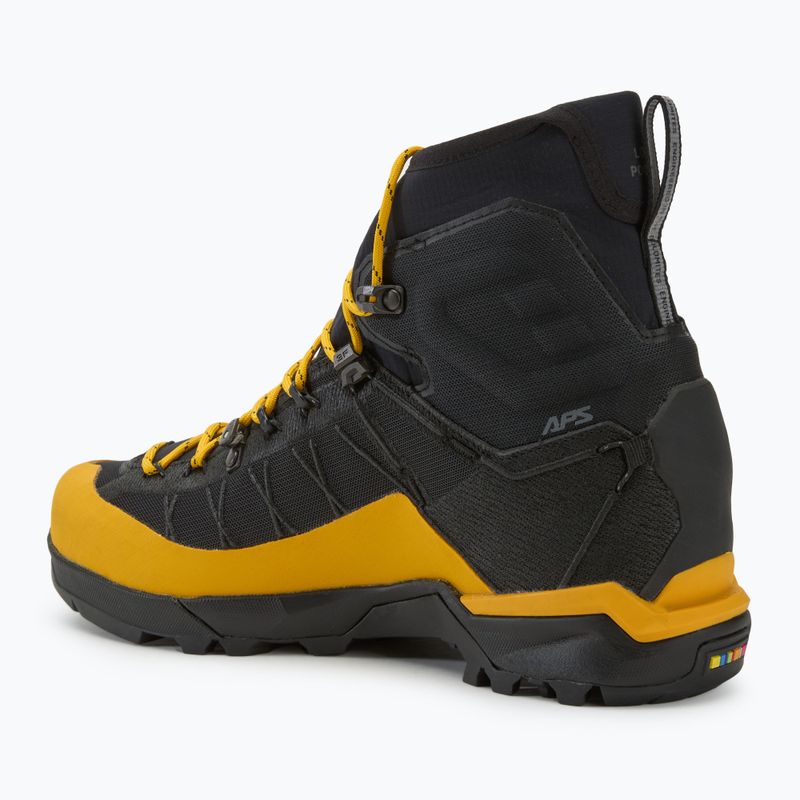 Черевики трекінгові чоловічі Salewa Ortles Light Mid PTX gold/black 3