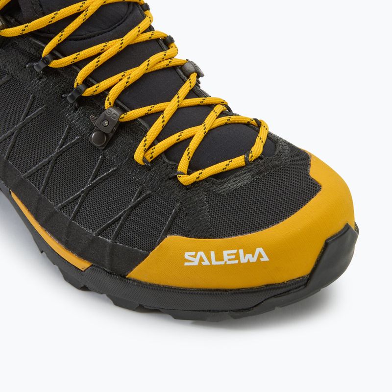 Черевики трекінгові чоловічі Salewa Ortles Light Mid PTX gold/black 7