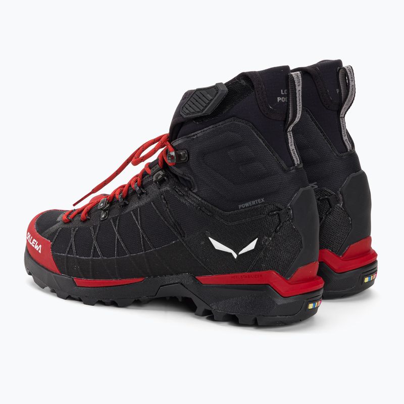 Взуття трекінгове чоловіче Salewa Ortles Light Mid Ptx flame/black 3