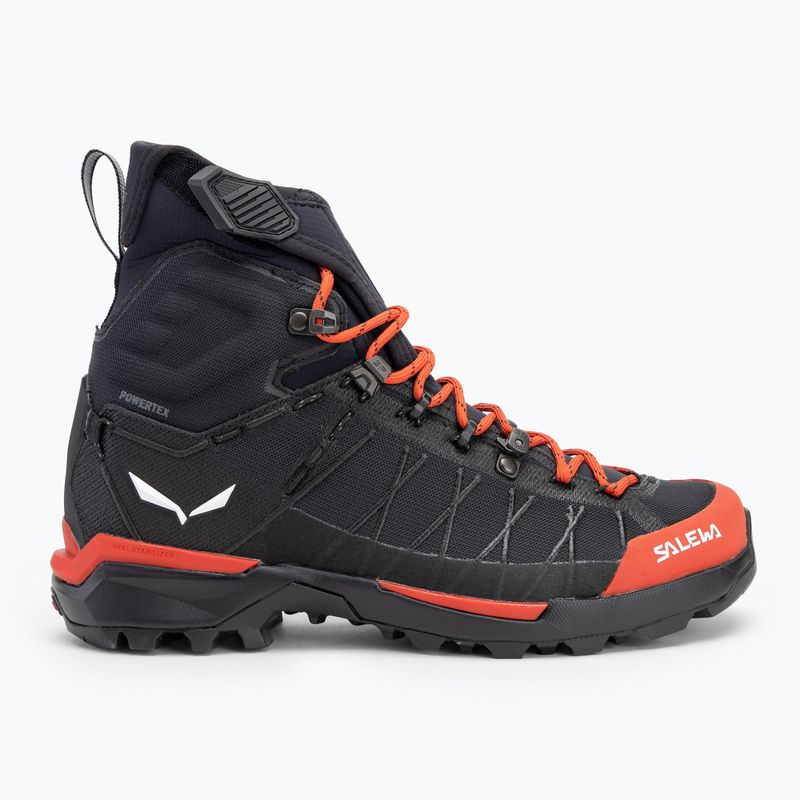 Черевики трекінгові жіночі Salewa Ortles Light Mid PTX flame/black 2