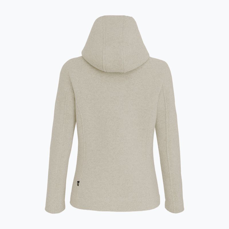 Кофта трекінгова жіноча Salewa Sarner 2L Wool Fz Hoody oatmeal 6