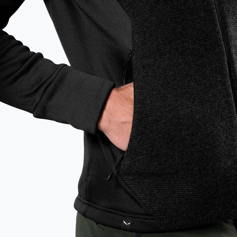 Куртка гібридна чоловіча Salewa Fanes Sarner Light Hybrid black out 5