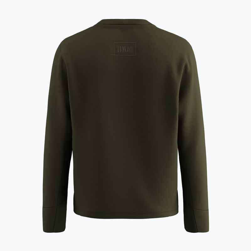 Чоловіча кофта Salewa Fanes Dry Pullover темно-оливкова 8