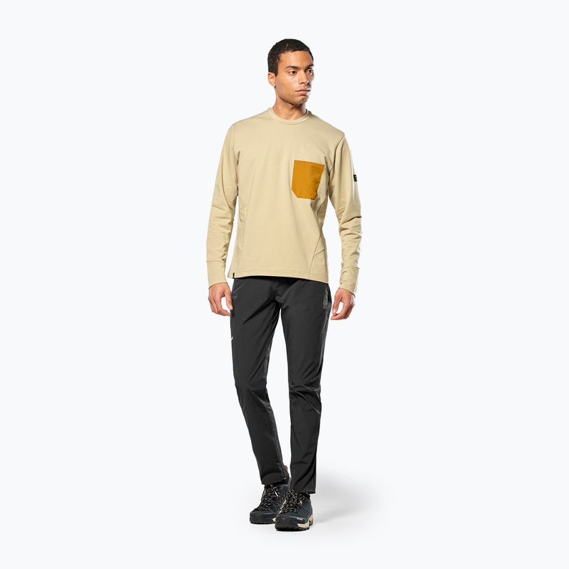 Чоловіча кофта Salewa Fanes Dry Pullover quicksand 2
