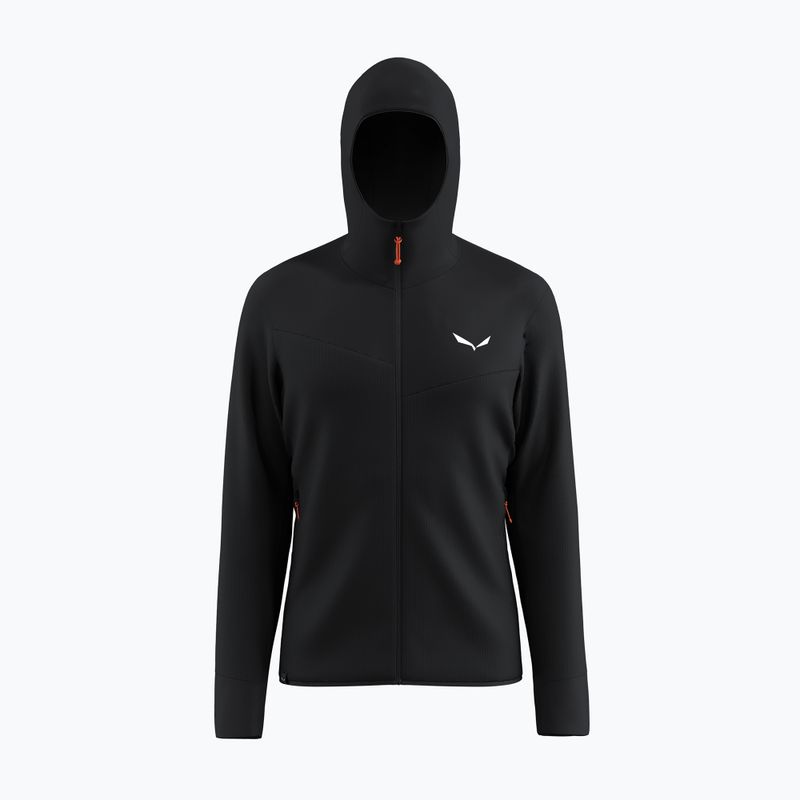 Чоловічий трекінговий світшот Salewa Puez Waffle Hyb PL HD black out 6
