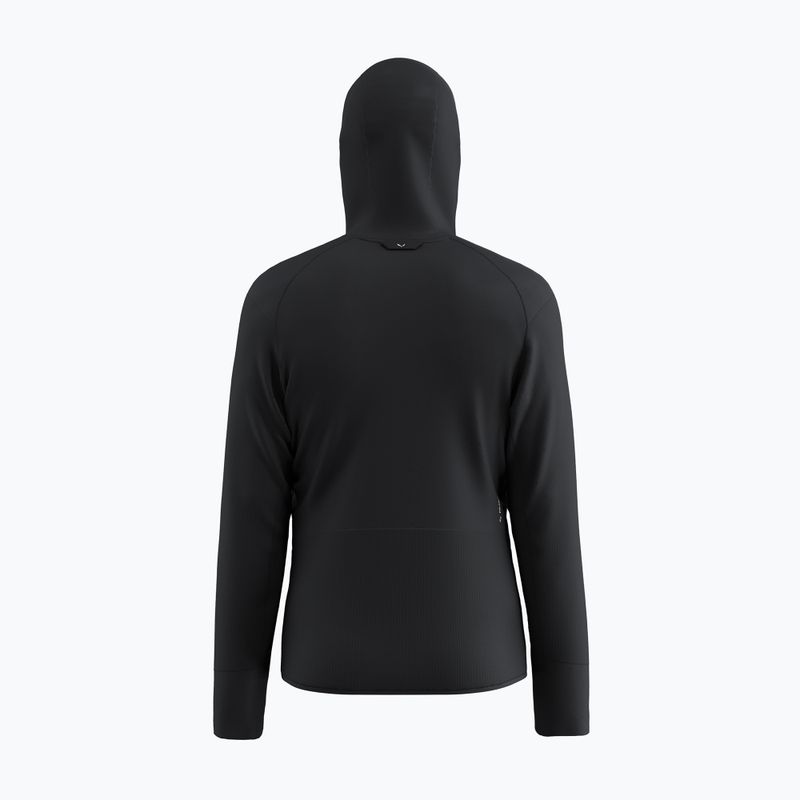 Чоловічий трекінговий світшот Salewa Puez Waffle Hyb PL HD black out 7