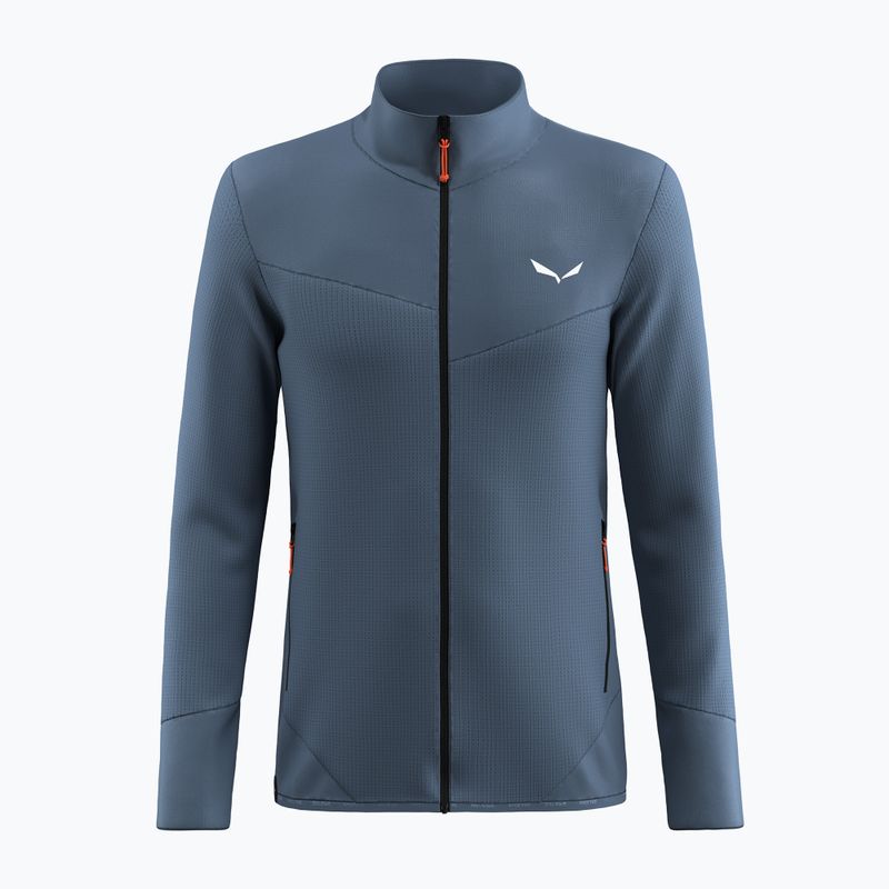 Чоловічий трекінговий світшот Salewa Puez Waffle Hyb PL HD java blue 8