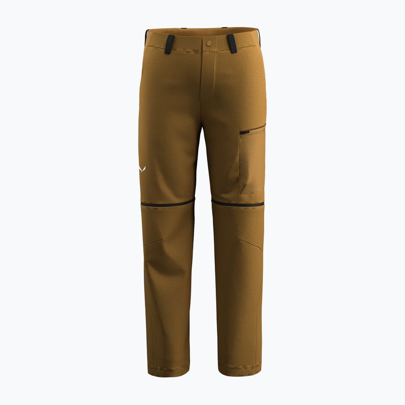Чоловічі трекінгові штани Salewa Puez Hemp/Dst 2/1 золотисто-коричневі 7
