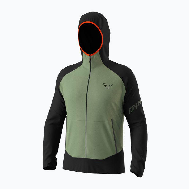 Чоловічий трекінговий світшот DYNAFIT Transalper Light Polartec Hoody black out sage trekking sweatshirt 4