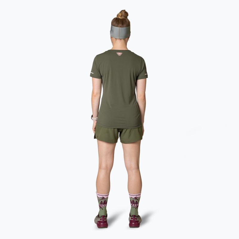 Футболка для бігу жіноча DYNAFIT Alpine 2 Tee sage 3