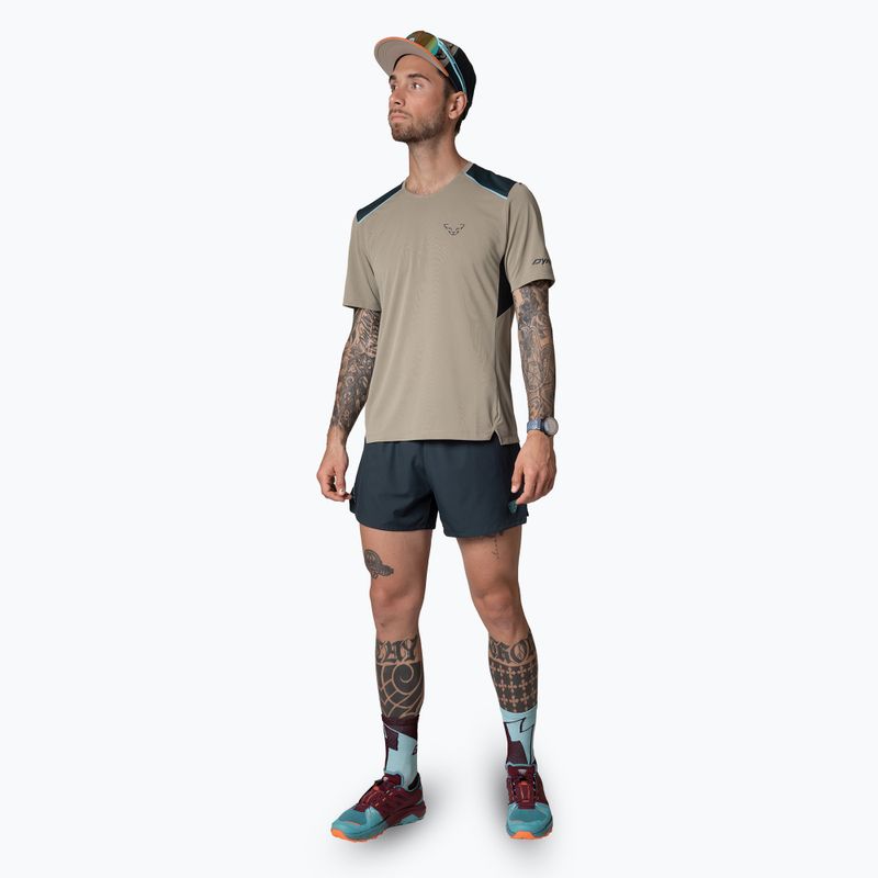 Футболка для бігу чоловіча DYNAFIT Sky rock khaki 2