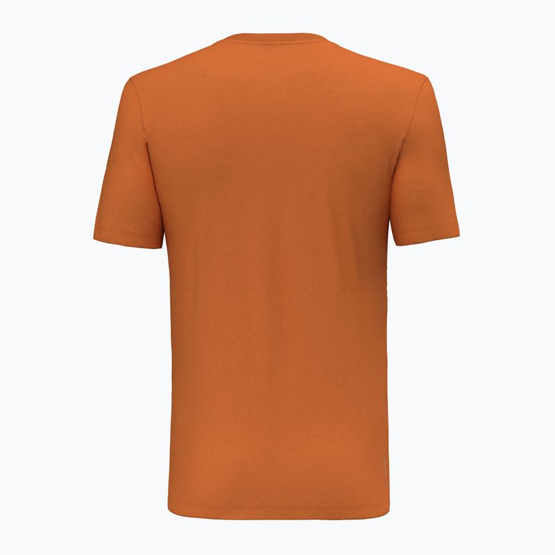 Футболка чоловіча Salewa Pure Eagle Frame Dry burnt orange 2