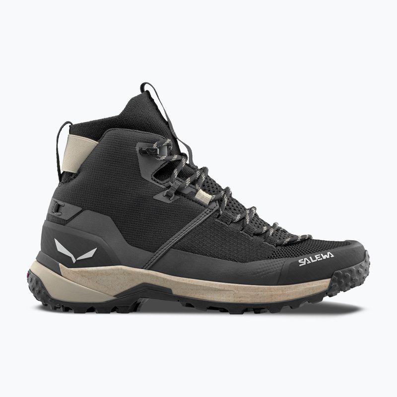 Черевики туристичні жіночі Salewa Puez Knit Mid Ptx black / black 2