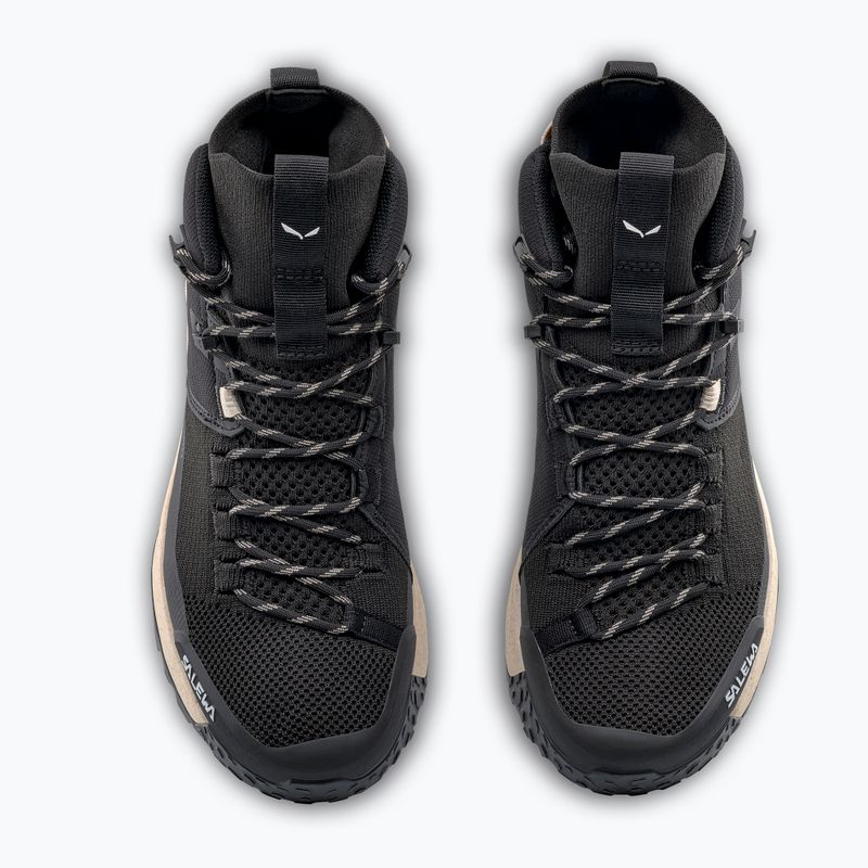 Черевики туристичні жіночі Salewa Puez Knit Mid Ptx black / black 4