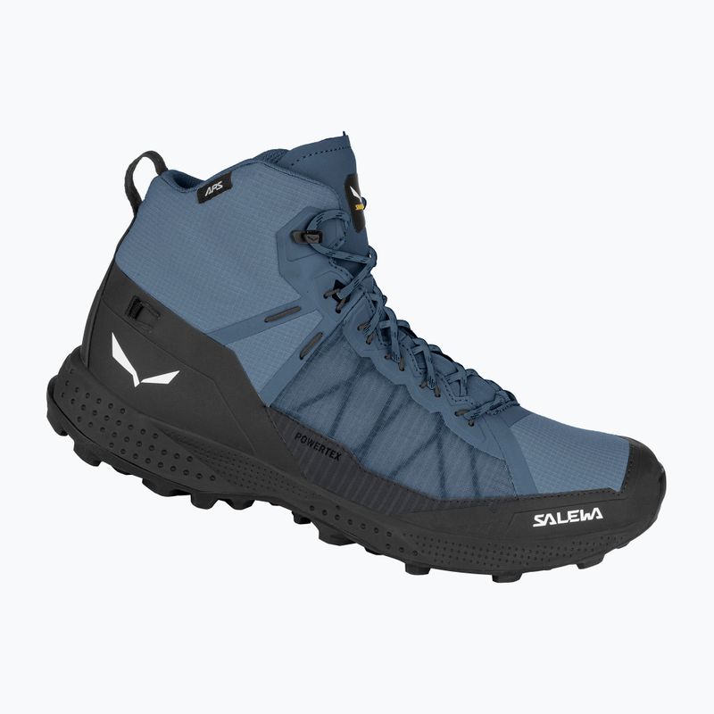 Черевики трекінгові чоловічі Salewa Pedroc Pro Mid Ptx java blue/black 9