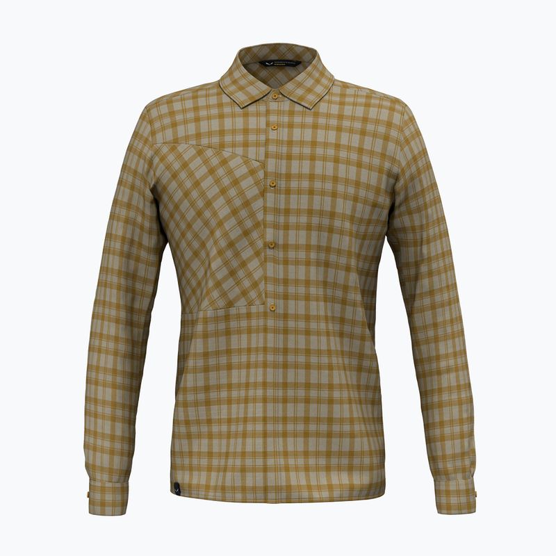 Сорочка чоловіча Salewa Fanes Flannel 5PL quicksand/golden brown