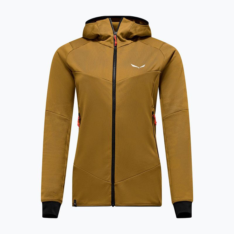 Кофта трекінгова жіноча Salewa Sella Crevasse Hd golden brown