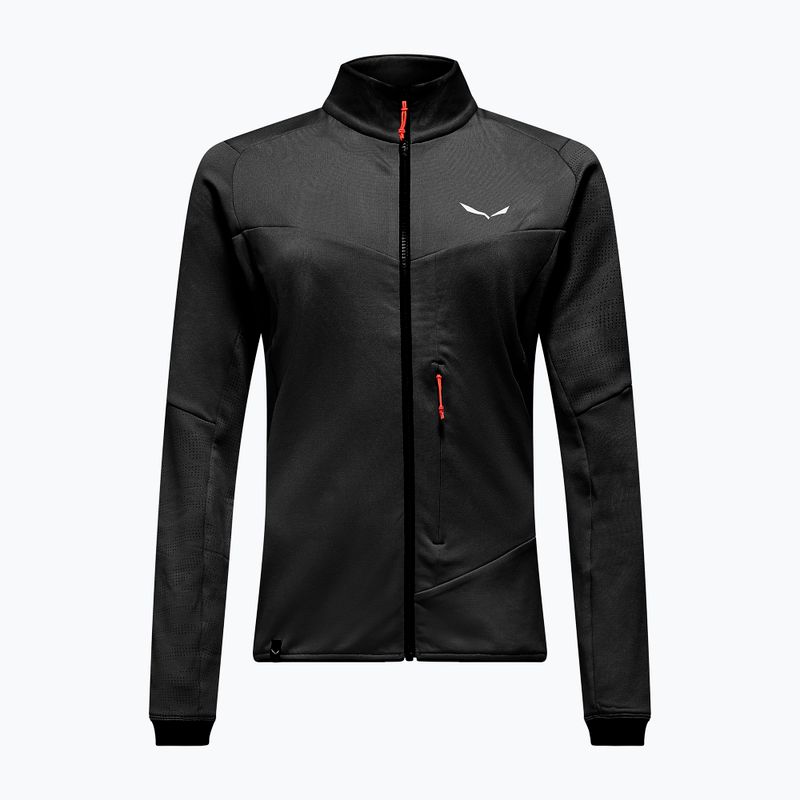 Кофта трекінгова жіноча Salewa Sella Crevasse black out