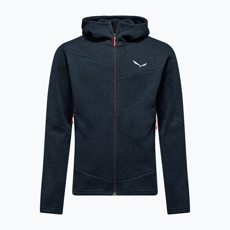 Кофта трекінгова чоловіча Salewa Puez Rocca Polarlite Hood navy blazer 5