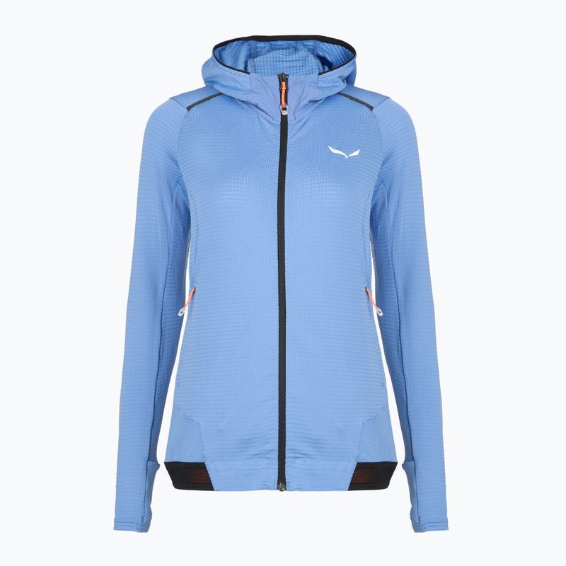 Кофта трекінгова жіноча Salewa Pedroc PL Hooded morning blue