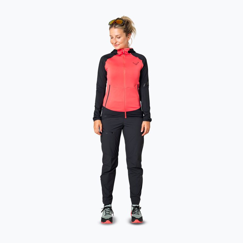 Кофта трекінгова жіноча DYNAFIT Transalper Light Polartec Hoody black out cabana/6170 2