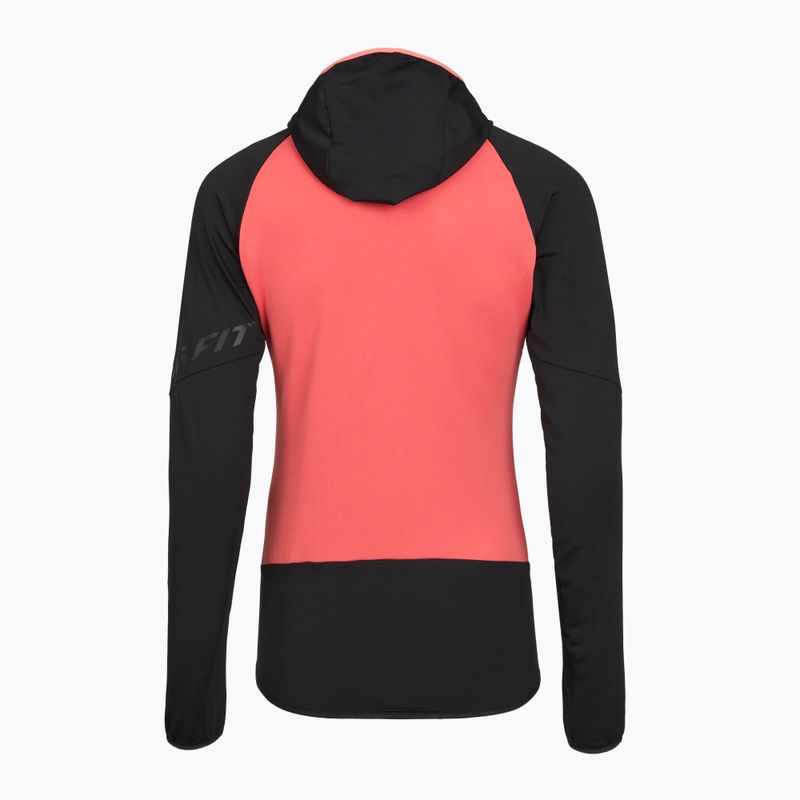 Кофта трекінгова жіноча DYNAFIT Transalper Light Polartec Hoody black out cabana/6170 5