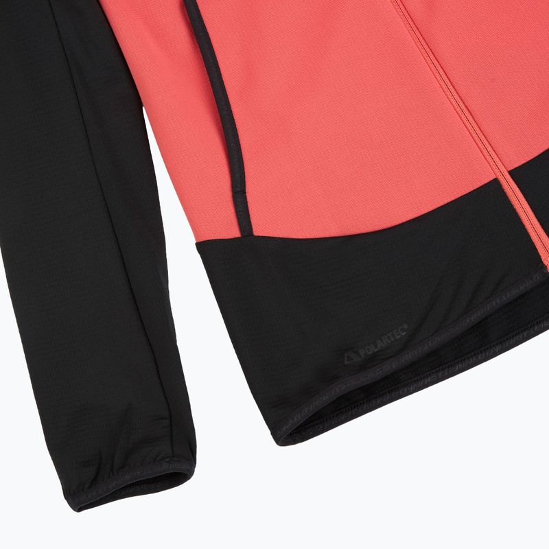Кофта трекінгова жіноча DYNAFIT Transalper Light Polartec Hoody black out cabana/6170 7