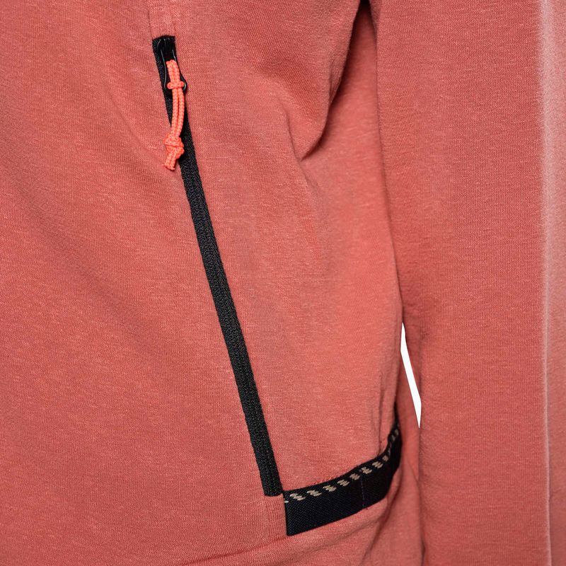 Жіночий трекінговий світшот Salewa Agner Hemp 2 Hooded etruscan red 5